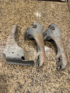 08l33-stx-200e1 Acura 2010-13 Mdx Genuine Oem Right Running Nerf Board Side Step Brackets Only