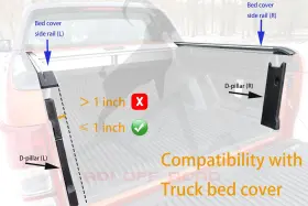 Adi Off Road 764555853794 Truck Bed Extender For 2019-2023 Ford Ranger #3