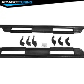 Adv-105-swg-74 Advancetuning Fits 07-21 Toyota Tundra Crew Max Left Right Side Step Nerf Bars Running Boards