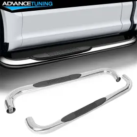 Adv-12-a07s0821 Advancetuning For 09-14 Dodge Journey 3 Inch Round Style Running Boards Side Step Nerf Bar 2pcs