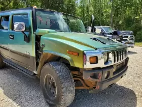 122.am1503 American Motors 2003 Hummer H2 Oem Pair Rust Free Rock Sliders Running Board
