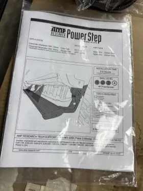 76247-01a Amp Research Powerstep Retractable Running Board Kit - #2