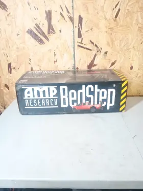 75309-01a Amp Research 2014-2021 Toyota Tundra The Original Flip Down Bumper Bed Step