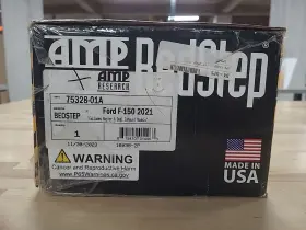75328-01a Amp Research Bed Step For 21-22 F150 Non Raptor Or Dual Exhaust Models #3