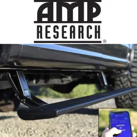 86140-01a Amp Research Powerstep Smart Series Running Board For Ford Bronco Ranger