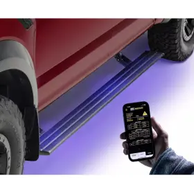 86151-01a Amp Research Powerstep Smart Powered Black Running Boards For 15-20 Ford F-150