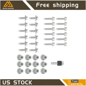 Ml2112556le Antuko Tubular Side Step Hardware Kit For 13-19 Ram 1500 2500 3500 14-19 4500 5500