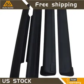 Ml827560le Antuko Rocker Panel Protector Guard Covers For Silverado/sierra Crew Cab 01-06