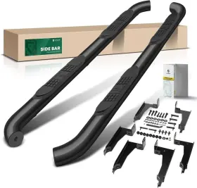 Sttac3s-j1132 Ap For 2011-2021 Jeep Grand Cherokee Suv 3 Inch S/s Side Steps Nerf Bars Running Boards