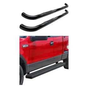 Bndl-931560 Apg For Ford F-150 Heritage 2004 2-pc 6 Inch Istep Running Board Kit