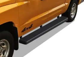 G4u-6b065 Aps Running Boards 6 Inches Matte Black Fit 05-11 Dodge Dakota Quad Cab