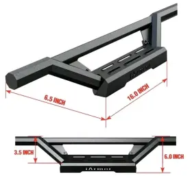 Ia-t3j084b Aps Stainless Steel Drop Steps Armor For 87-06 Jeep Wrangler Tj Yj 2dr