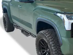 Aps Ib-3t701n Black Side Step Nerf Bars For 22-26 Toyota Tundra Crewmax Cab