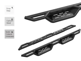 Ib-3t702n Aps Black Side Step Nerf Bars For 22-24 Toyota Tundra Double Cab #3