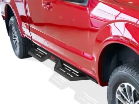 Ib-4f811n Aps Carbon Steel Side Step Bars For 15-26 Ford F150 Super Cab&17-26 F250