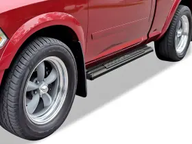 Ib-6d821n Aps Black Board Nerf Bars Fit 09-18 Dodge Ram 1500 2500 3500 Regular Cab