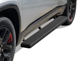 Ib-c5333w Aps Premium 5 Inch Black Side Steps Fit 18-23 Chevy Traverse