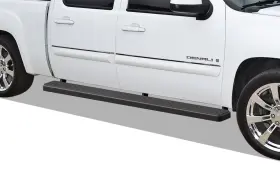 Ib-c6001b Aps Iboard Running Boards 6-inch Black Fit 01-13 Chevy Silverado Gmc Sierra Crew Cab