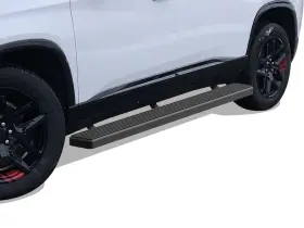 Ib-c6333b Aps Running Boards 6 Inches Matte Black Fit 18-23 Chevy Traverse