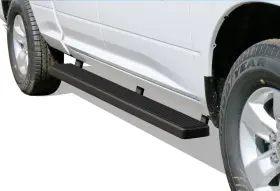 Ib-d5179b Aps Running Boards 5 Inches Matte Black Fit 09-18 Dodge Ram 1500 Quad Cab