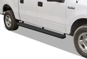 Ib-f5044b Aps Iboard Running Boards 5 Inches Matte Black Fit 04-08 Ford F150 Supercrew Cab