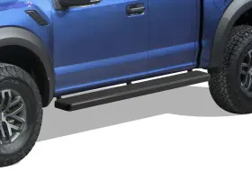 Ib-f6188b Aps Running Boards 6in Matte Black Compatible With Ford F150 2015-2025 Super