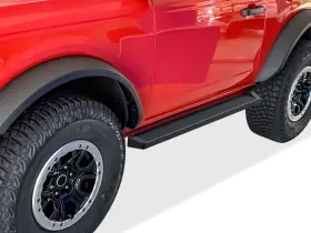 Ib-fr312w Aps Premium 6 Inch Black Side Steps Fit 21-25 Ford Bronco Suv 2-door