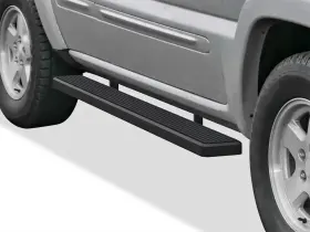 Ib-j6081b Aps Iboard Running Boards 6 Inches Matte Black Fit 02-07 Jeep Liberty