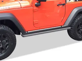 Ib-j6106c Aps Stainless Steel 6 Inches Running Boards Fit 07-18 Jeep Wrangler Jk 2dr