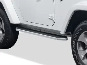 Ib-jr106y Aps Polished 6 Inch Iboard Side Step Nerf Bar Fit 07-18 Jeep Wrangler Jk 2dr