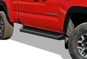 Ib-tr056b Aps Iboard Black Running Boards Style Fit 05-23 Tacoma Extended Access Cab