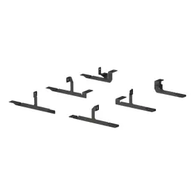 2051182 Aries Black Steel Aerotread 5 Inch Mounting Brackets For Chevrolet Blazer
