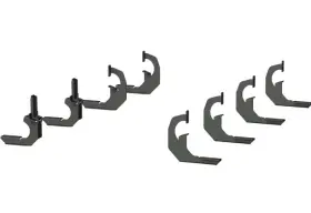 2055162 Aries For Toyota Tacoma 2024 Versatrac Cab Length Mounting Brackets