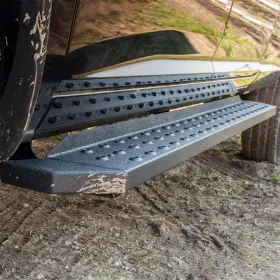 2055537 Aries Running Board-ridgestep Commercial With Mounting Brackets Offroad