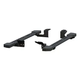 2074102 Aries Rocker Steps Black Steel Running Board Guards
