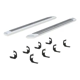 2555047 Aries Advantedge 5-1/2 Inch X 91 Chrome Aluminum Running Boards Part#