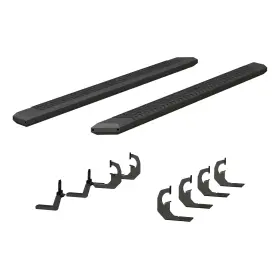 2556046 Aries Advantedge 5-1/2 Inch X 91 Black Aluminum Running Boards Part#