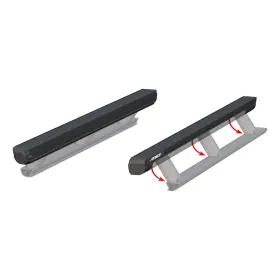 3025179 Aries Actiontrac 79 Inch Powered Running Boards No Brackets