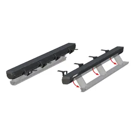 3047975 Aries Actiontrac 79 Inch Powered Running Boards For Select Jeep Gladiator #2
