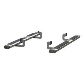 4444018 Aries 6in Oval Stainless Steel Nerf Step Bars For 2004-2014 Ford F-150 Super Cab