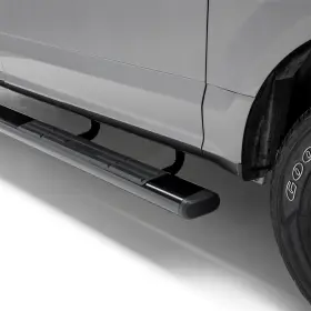 4445006 Aries 53 Inch Black Aluminum Oval Side Bars For Select Silverado Sierra