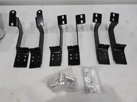 4515 Aries Mounting Brackets For 6 Inch Oval Side Bars #4515 2007-12 Toyota Tundra