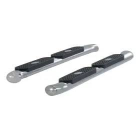 S222008-2 Aries 4 Inch Polished Stainless Oval Side Bars For Select Toyota Tacoma #2