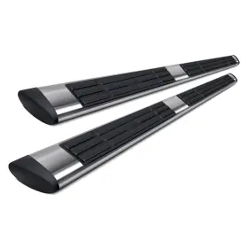 S2875-4509-bndl Aries For Ford F-250 Super Duty 17-24 6 Inch Cab Length Polished Oval Tube Side Bars