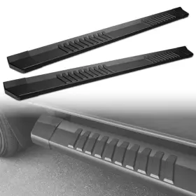 8735770 Armordillo 6 Inch Oe Style With Polymer Stripes Aluminum Running Boards Compatible-m