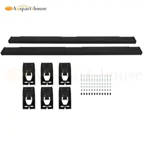12429442 Auspartshouse New 5 Inch Running Boards For 09-22 Ram 1500 2500 3500 Crew Cab Side Step Nerf Bar