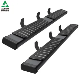 8030-dg191-mb Ausum Motor For 2009-2023 Dodge Ram 1500 Crew Cab 6.4ftft Running Boards Side Steps Nerf Bar
