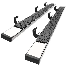 8065-dg096-ss Ausum Motor 6 In Running Boards For 2009-2023 Dodge Ram 1500 2500 3500 Classic Crew Cab Bar