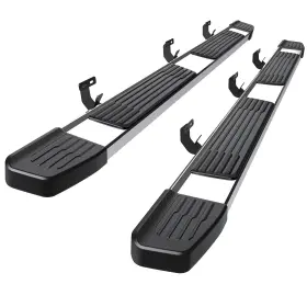 8081-dg091-ss Ausum Motor 6 Inch Running Boards For 2009-2023 Dodge Ram 1500 2500 3500 Crew Cab Side Steps