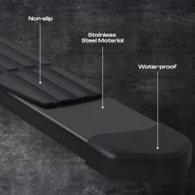 8082-cv191-mb Ausum Motor For 19-24 Silverado/sierra 1500 Crew Cab 6.4ftft Running Boards Side Step Nerf Bar #2